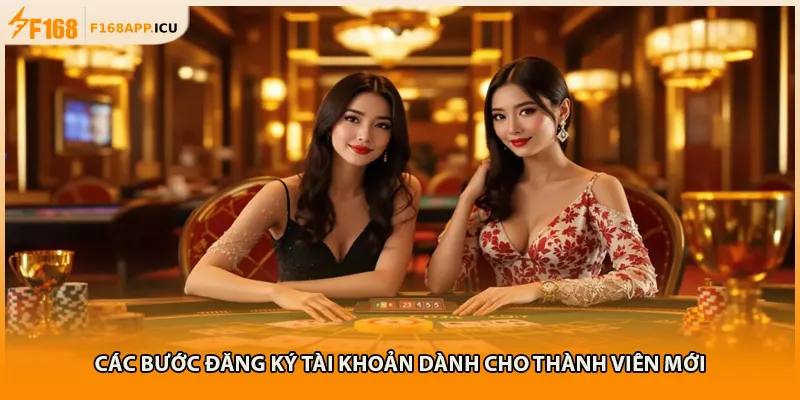 Các bước đăng ký tài khoản dành cho thành viên mới